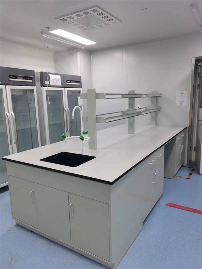 全钢实验台白台面